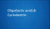 Oligo (ácido láctico) -β-ciclodextrina
