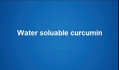 Curcumina soluble en agua