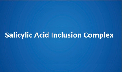 Complejo de inclusión de ácido salicílico